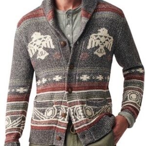 Faherty Thunderbird Button Cardigan